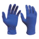 Site  Nitrile Powder-Free Disposable Gloves Blue Medium 50 Pack