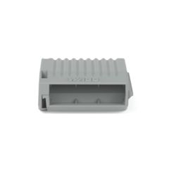 Wago  3-Entry IPX8 Gelbox For Splicing Connectors Grey 4 Pack