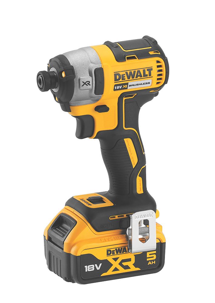 DeWalt DCK623P3-GB 18V 3 X 5Ah Li-Ion XR Brushless Cordless 6-Piece Kit ...