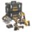 DEWALT DCK623P3-GB 18V 3 x 5Ah Li-Ion XR Brushless Cordless 6-Piece Kit