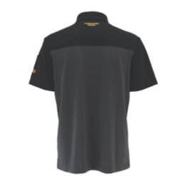 DEWALT Skyrock Polo Shirt Black / Grey Medium 39-41" Chest