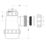 Viva Fixed 40mm Sink or Urinal Magna 1½" Bottle Trap (38mm Seal)