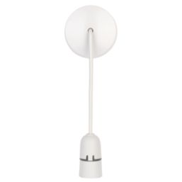 Hager 624SEL212/6 6" Pendant Set (Short Skirt) B22 White 75"