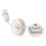 Hager 624SEL212/6 6" Pendant Set (Short Skirt) B22 White 75"