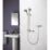 Triton Elina Exposed Single Outlet Thermostatic Chrome Mixer Shower Valve