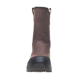 DEWALT Millington Size 10  Brown Waterproof  Safety Rigger Boots