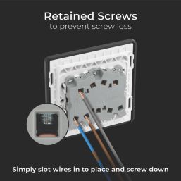 British General Evolve 20 A  16AX 3-Gang 2-Way Light Switch  Copper with Black Inserts