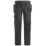Snickers 6271 Full Stretch Trousers Black 36" W 32" L