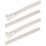 Essentials Non Fire Rated Easy Release Cable Ties Natural 15cm x 0.75cm 100 Pack