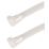 Essentials Non Fire Rated Easy Release Cable Ties Natural 15cm x 0.75cm 100 Pack