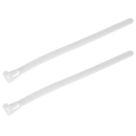 Essentials Non Fire Rated Easy Release Cable Ties Natural 15cm x 0.75cm 100 Pack