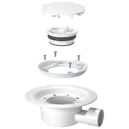 McAlpine VSG1WH-NSC Trapped Shower Gully Non-Return Valve