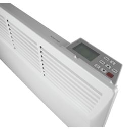Manrose HP24TIMPH100T 1000W Electric Wall-Mounted Panel Heater 440mm x 455mm White 3500BTU