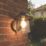 Lutec Cate Outdoor Wall Light Antique Brass