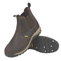 DeWalt Radial   Safety Dealer Boots Brown Size 8