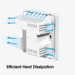 Labgear In-Wall Wi-Fi 6 Access Point AX3000 Dual-Band PoE - 86mm Wall Plate