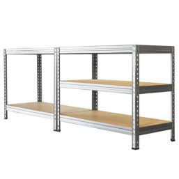 Essentials  5-Tier Metal Garage Shelving Unit 1200mm x 450mm x 1800mm