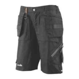 Scruffs Trade Flex Womens Holster Work Shorts Black Size 10