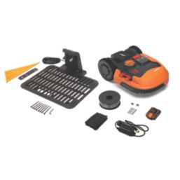 Worx 20V 5.0Ah Li-Ion PowerShare Pro Brushless Cordless 22cm Landroid WR155E L2000 Robotic Lawn Mower