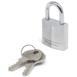 Master Lock 9130EURD   Weatherproof   Wide Solid Padlock Aluminium 30mm