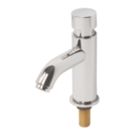 Chrome 171mm Self-Closing Mono Basin Pillar Tap