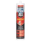 Soudal Fix All High Tack Hybrid Polymer Adhesive White 290ml