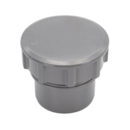 FloPlast  ABS Access Plugs Grey 40mm 5 Pack