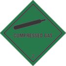"Compressed Gas" Diamond 100mm x 100mm