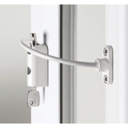 Jackloc The Pro 2 Window Restrictor White 200mm 20 Pack