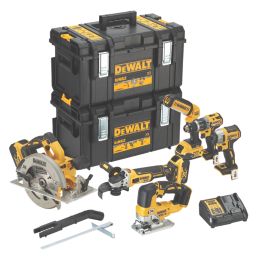 DeWalt DCK663P3-GB 18V 3 x 5.0Ah Li-Ion XR Brushless Cordless 6-Piece Power Tool Kit