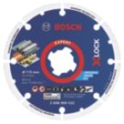 Bosch Expert X-Lock Metal Segmented Diamond Wheel 115mm
