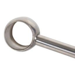 Essentials Rail Centre Brackets Polished Stainless Steel 25mm 2 Pack