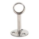 Essentials Rail Centre Brackets Polished Stainless Steel 25mm 2 Pack