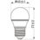 Sylvania ToLEDo V7 865 SL E27 Mini Globe LED Light Bulb  470lm 4.5W