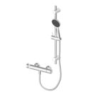 Swirl Bonda HP Rear-Fed Exposed Chrome Thermostatic Shower Kit