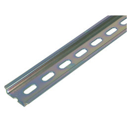 Hylec Slotted Top Hat DIN Rail 35mm x 7.5mm x 1000mm
