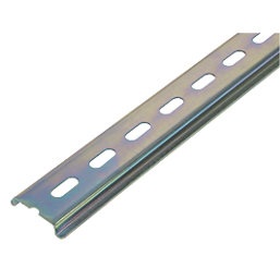 Hylec Slotted Top Hat DIN Rail 35mm x 7.5mm x 1000mm