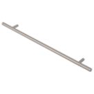 Smith & Locke  T-Bar Pull Handle Brushed Nickel 320mm