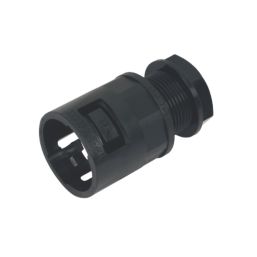 Adaptaflex Type A Straight Fixed External Thread Adaptalok Fittings M25 x 28mm 10 Pack