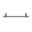 Flomasta 1200mm x 600mm 2102BTU Anthracite Flat  Towel Radiator
