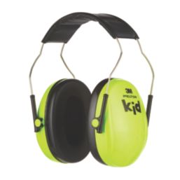 3M Peltor H510AK Kids Ear Defenders Green 27dB SNR