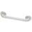 Essentials  Straight Household ABS Grab Bar White 300mm