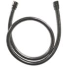 Swirl  Shower Hose Chrome 10mm x 2m