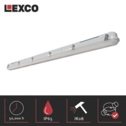 Lexco Alrai Single 5ft LED CCT Batten 55W 3850-7700lm 220-240V