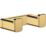 Hansgrohe AddStoris Double Bathroom Hook Polished Gold Optic