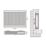 Flomasta 600mm x 700mm 3192BTU White Type 21 Convector Radiator