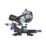 Draper 83677 210mm  Electric Single-Bevel Sliding Compound Mitre Saw 230V
