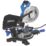 Draper 83677 210mm  Electric Single-Bevel Sliding Compound Mitre Saw 230V