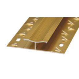 Carpet to Carpet Door Threshold Gold 900mm x 50mm