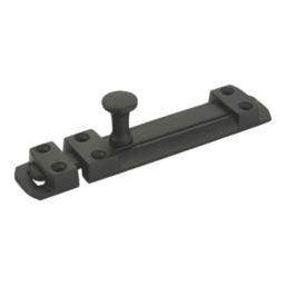 Smith & Locke Straight Door Bolt Black 100mm